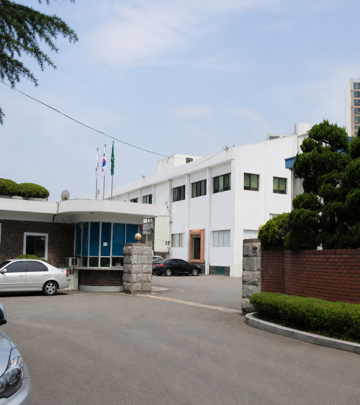 경산 진량 도들샘 공장 전경